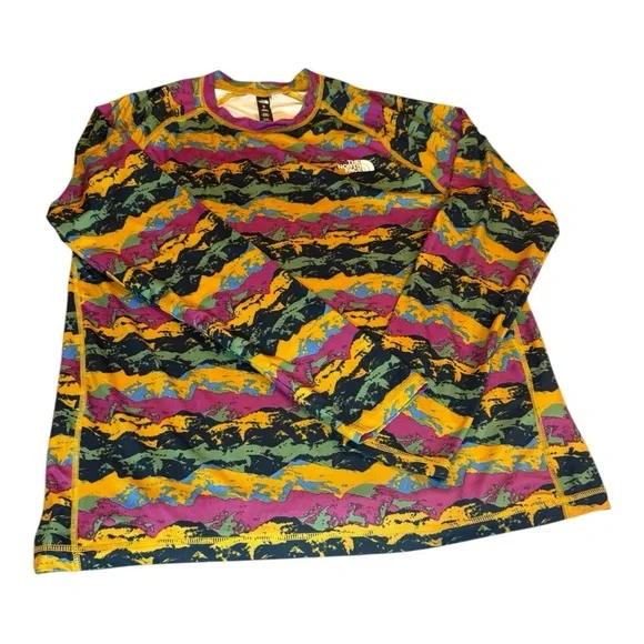 The North Face Multi-Colored Drifit Performance base layer, size M - Picture 2 of 10